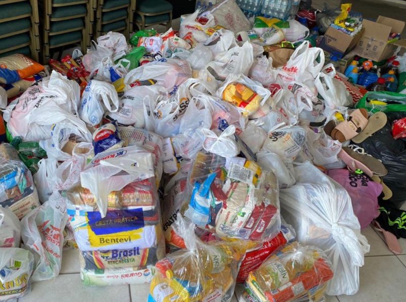 Doações arrecadadas pelo Figueirense no Scarpelli