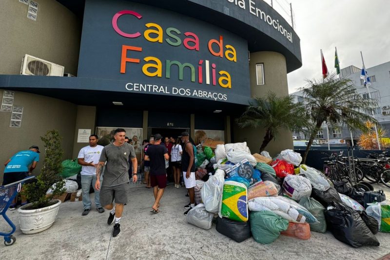 Doações de Balneário Camboriú chegam 850 toneladas