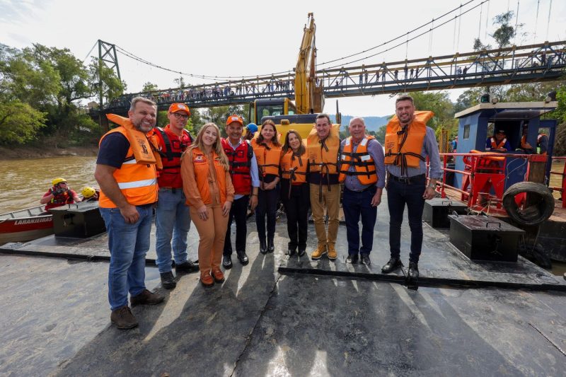 Ordem de serviço para início da obra foi assinada pelo governador Jorginho Mello neste sábado (11), em Rio do Sul 