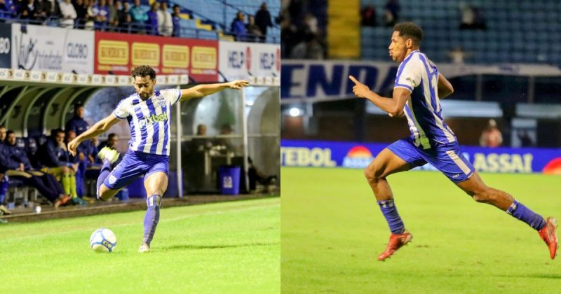 Marcos Vinícius e Garcez formam uma dupla que vem dando certo no ataque do Avaí