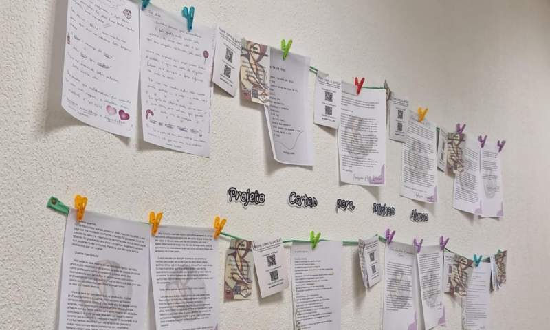 cartas de professores para alunas