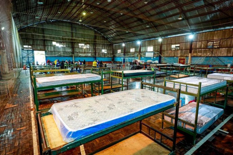 79 escolas estaduais servem de abrigo para as vítimas das enchentes no Rio Grande do Sul