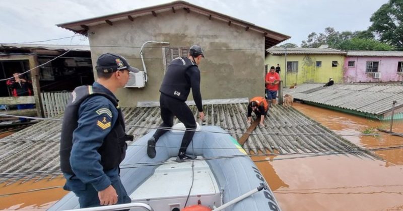 Crimes s&atilde;o registrados no Rio Grande do Sul em meio &agrave;s chuvas – Foto: Reprodu&ccedil;&atilde;o/EBC/ND