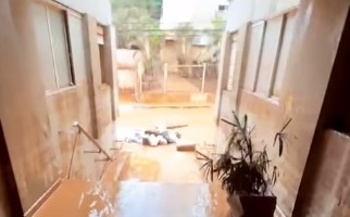 Família de preparador físico do Figueirense perde tudo com as chuvas no RS