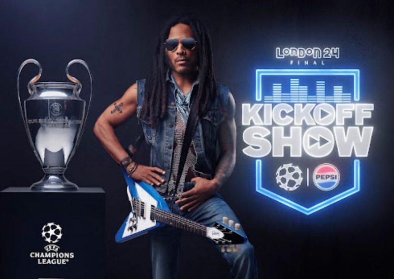 Lenny Kravitz será a voz na final da Champions League