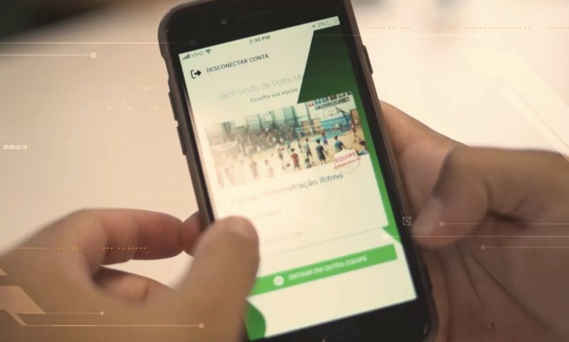 Ritmo Esporte, aplicativo de gest&atilde;o de escolas de futebol e partidas, recebe apoio do BRDE – Foto: Marcelo Feble