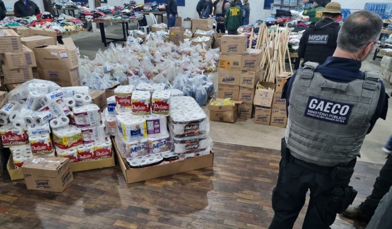 GAECO investiga desvio de doações no RS