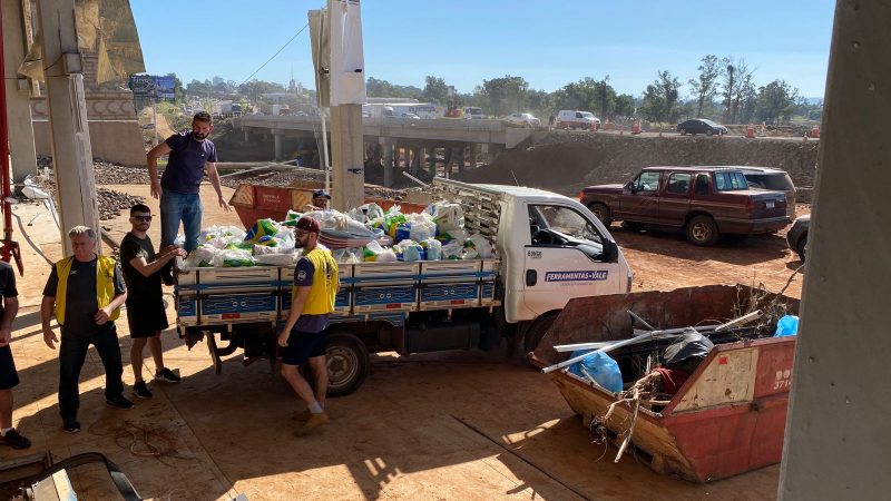 Empresa est&aacute; doando produtos que n&atilde;o foram atingidos – Foto: Divulga&ccedil;&atilde;o Havan/Reprodu&ccedil;&atilde;o/ND