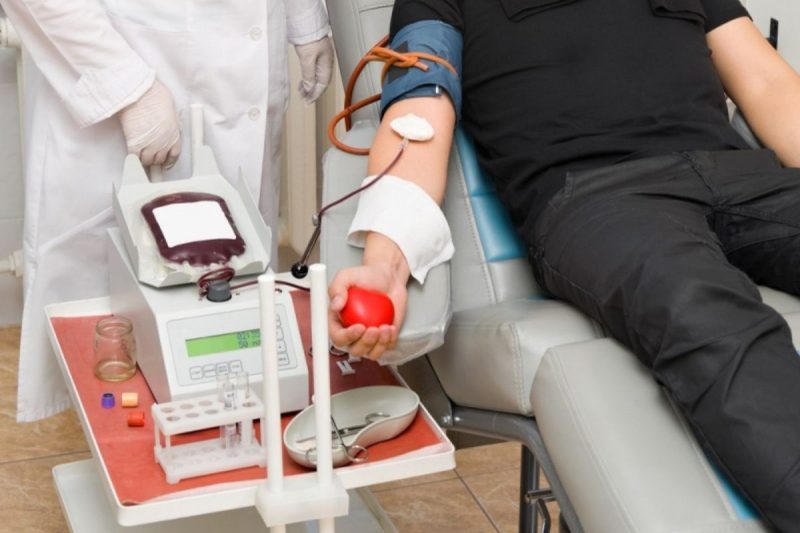 doação de sangue ao RS