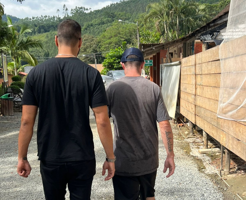 autor de homicídio é preso