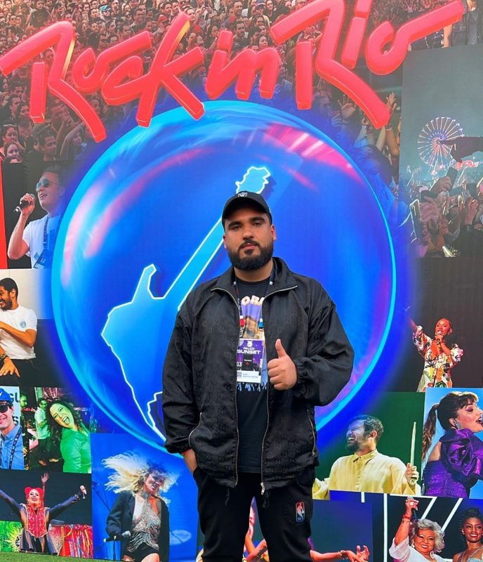 Imagem de Jav no Rock In Rio; produtor musical vive apenas com ajuda de aparelhos após AVC