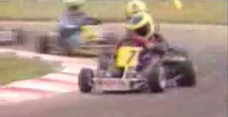 Marcello Corrêa Petrelli estava no kart número 7 em corrida contra Ayrton Senna