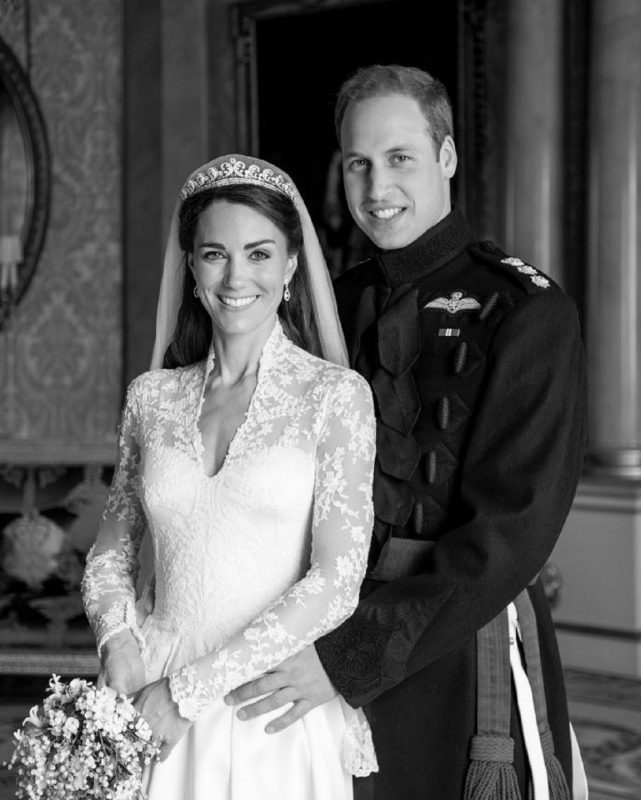 Kate Middleton e o príncipe William