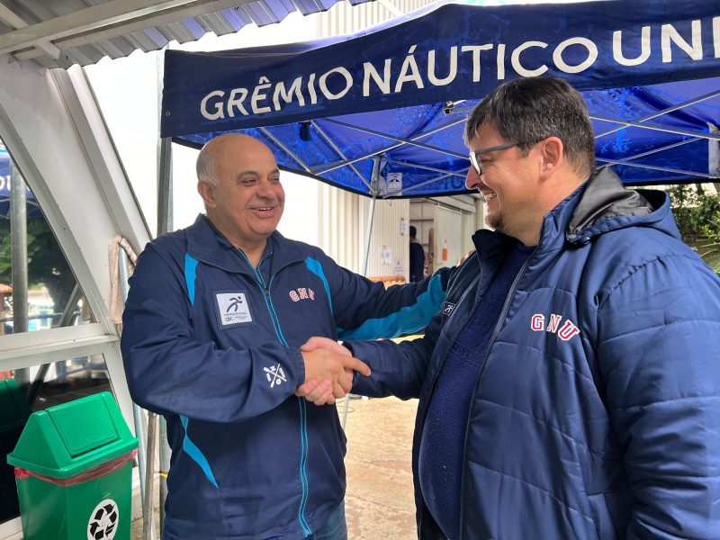 Joel Prates e Carlos Fett — da esquerda para a direita.