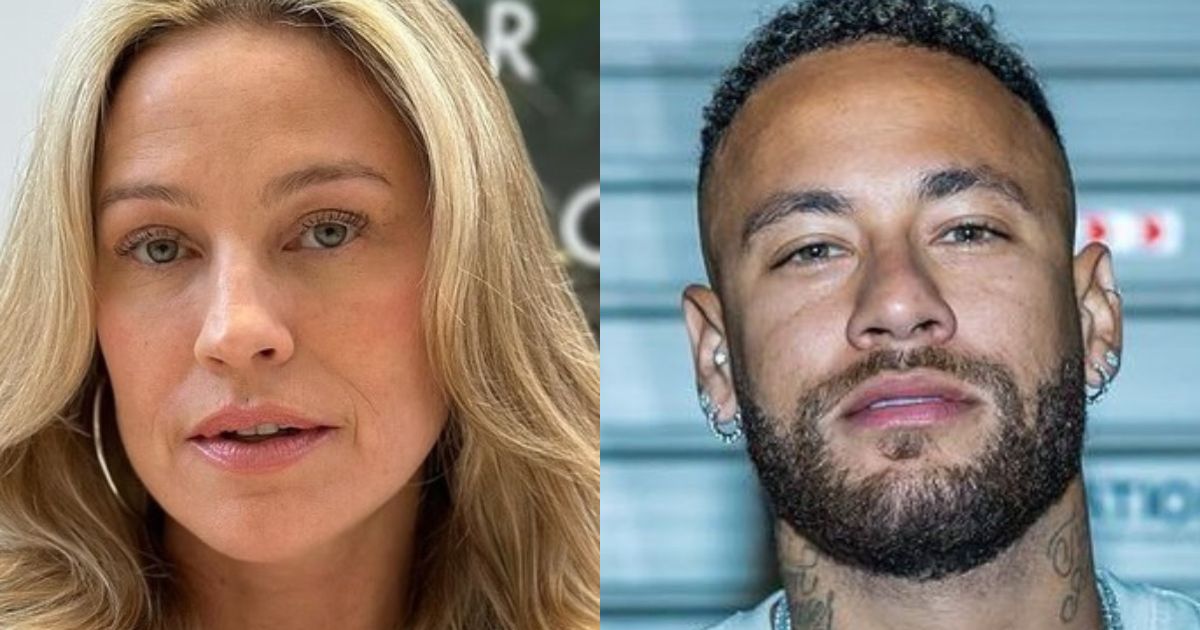na foto aparecem a atriz Luana Piovani e o atacante Neymar do Santos na foto aparecem a atriz Luana Piovani e o atacante Neymar do Santos