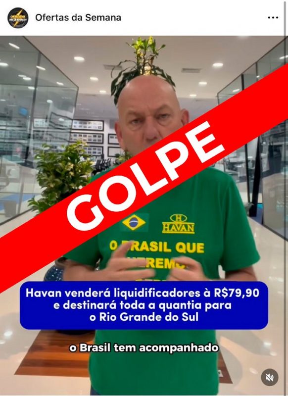 Golpistas recriaram o empres&aacute;rio na IA – Foto: Divulga&ccedil;&atilde;o/Reprodu&ccedil;&atilde;o/ND