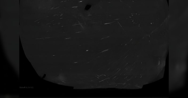 Chuvas de meteoros provenientes do cometa Halley s&atilde;o identificadas no Norte de SC – Foto: Jocimar Justino/Divulga&ccedil;&atilde;o/ND