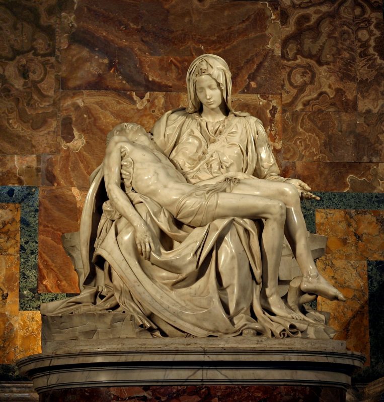 Escultura "Pietrà", de Michelangelo Buonarroti