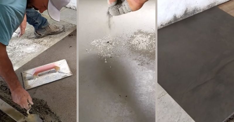 Aprenda a fazer cimento queimado