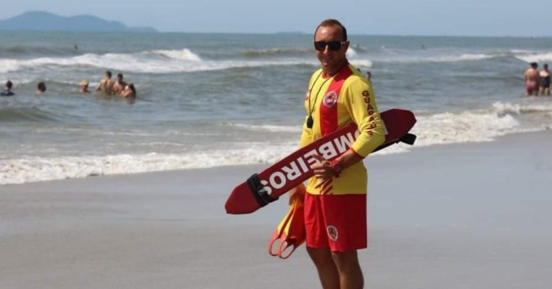 Morte de guarda-vidas civil voluntário gerou grande comoção em Itapoá