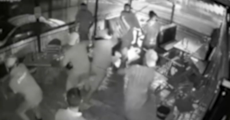 Vídeo mostra briga em bar antes de acidente com carro de luxo e morte de amigos em Mafra