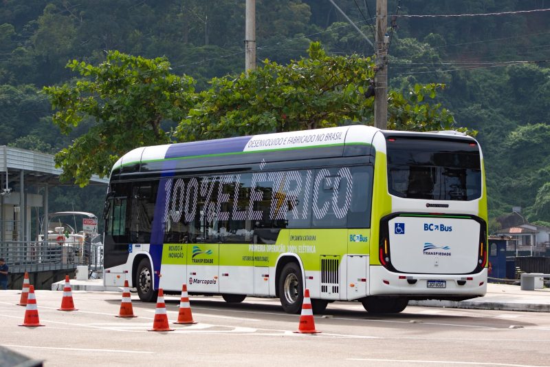 &Ocirc;nibus integrar&aacute; rotas do transporte coletivo gratuito durante o m&ecirc;s de maio – Foto: Divulga&ccedil;&atilde;o/PMBC