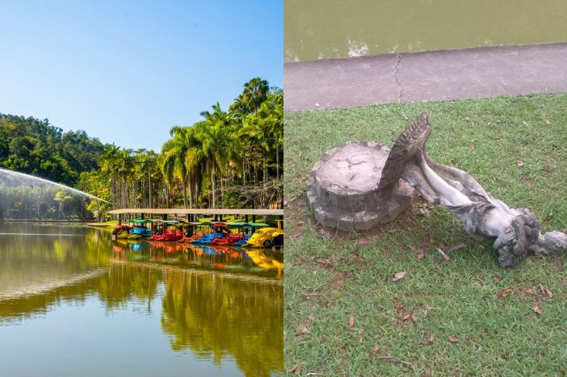 Parque ficará fechado até o final do mês 