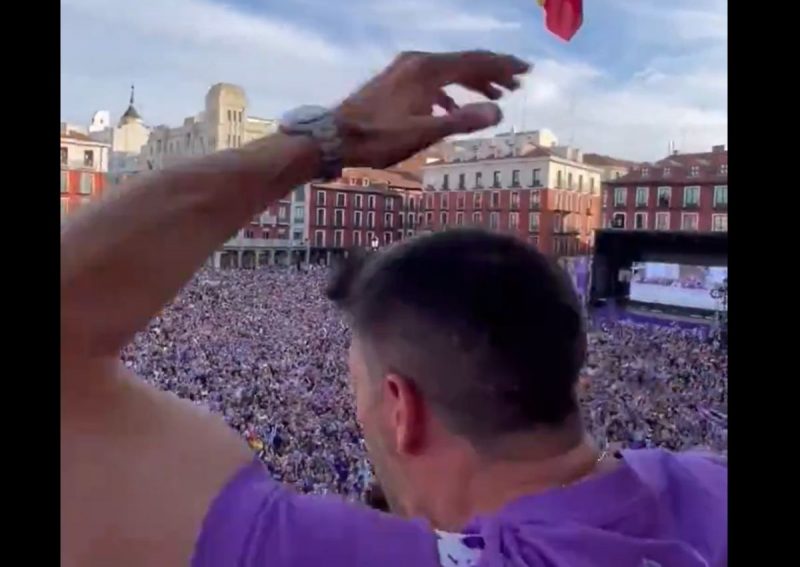 Pezzolano, treinador do Real Valladolid, clube de Ronaldo