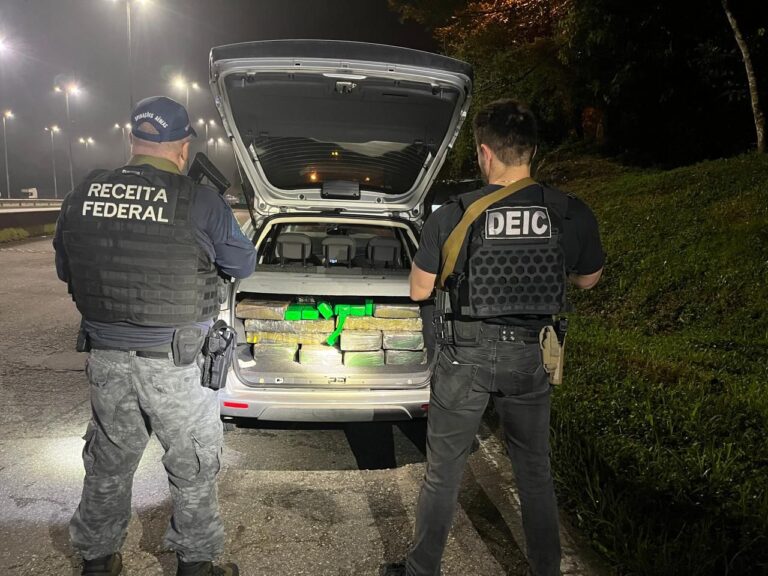 Droga ia do Paraná para Joinville