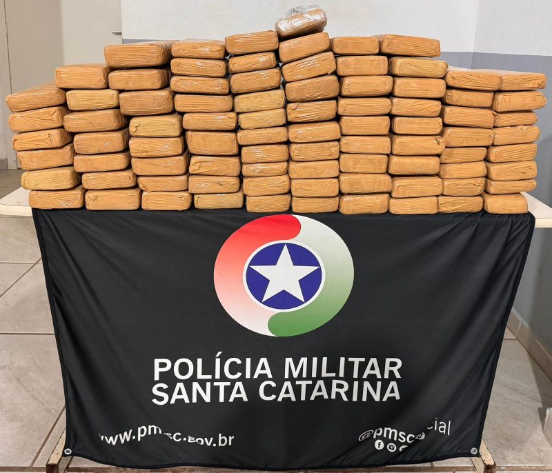 maconha estava em duas malas