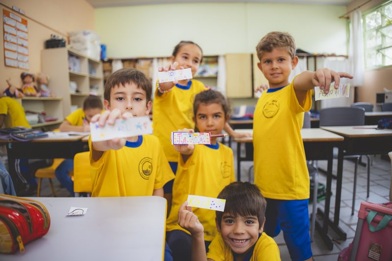 Conhecer as letras é o primeiro passo para alfabetização