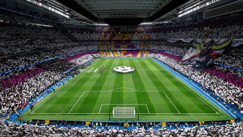 Santiago Bernab&eacute;u recebe torcedores em finais de Champions fora do est&aacute;dio&nbsp; – Foto: RMFC/Divulga&ccedil;&atilde;o/ND
