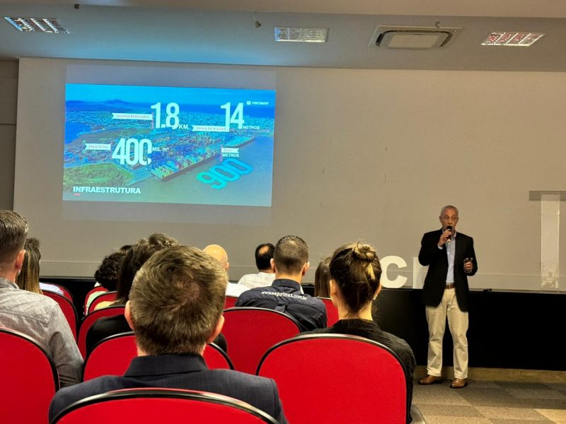 Evento reuniu empres&aacute;rios da regi&atilde;o para tratar sobre a infraestutura dos portos – Foto: Divulga&ccedil;&atilde;o ND
