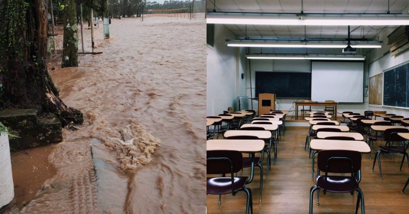 Aulas canceladas no Sul e no Extremo Sul de SC