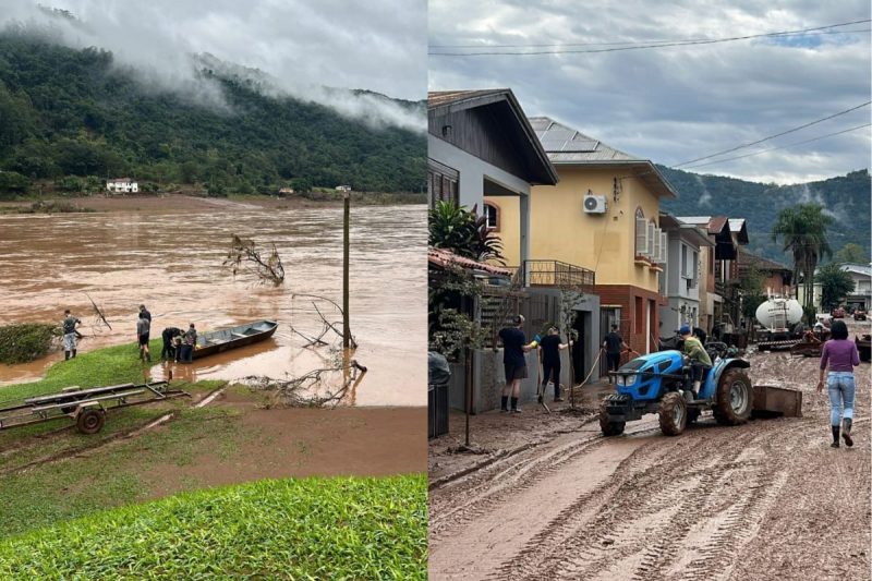 Município de Santa Tereza foi adotado por Irani para a reconstrução