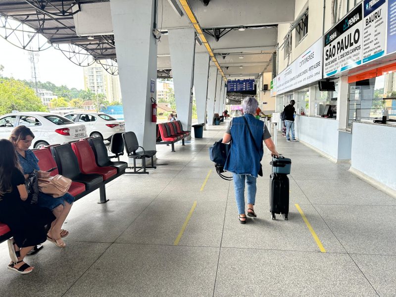 Rodovi&aacute;ria de Joinville – Foto: Isabela Corr&ecirc;a/NDTV