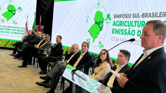 Santa Catarina recebe simpósio sobre agricultura de baixa emissão de carbono