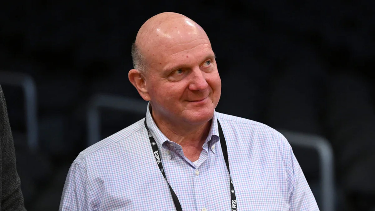 10 – Steve Ballmer: seu patrimônio de US$ 122,5 bilhões (R$ 719 bilhões) vem da Microsoft, onde foi o funcionário de número 30 e CEO. Atualmente, ele é dono do Los Angeles Clippers - Jayne Kamin-Oncea/USA TODAY Sports/Reuters/Divulgação/ND