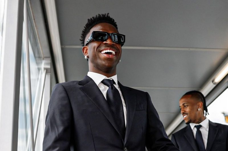 Vini Jr vai com chuteira personalizada para a grande final da Champions League