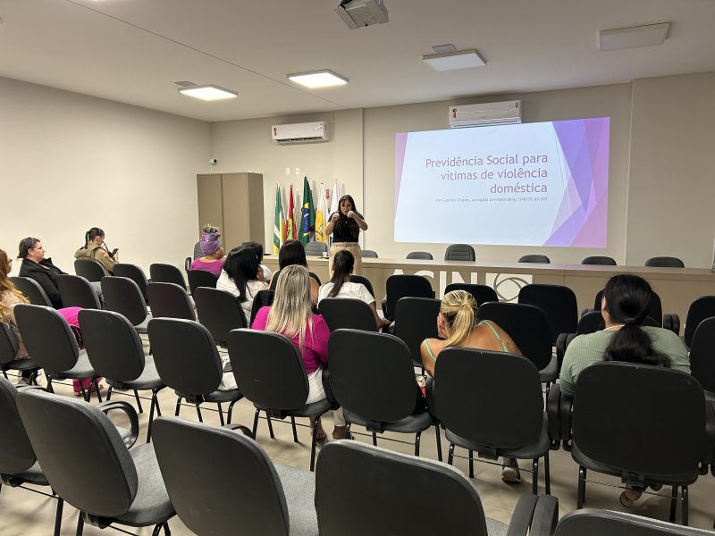 Um dos temas da reuni&atilde;o de abril foi o Direito Previdenci&aacute;rio – Foto: MPSC/ Divulga&ccedil;&atilde;o