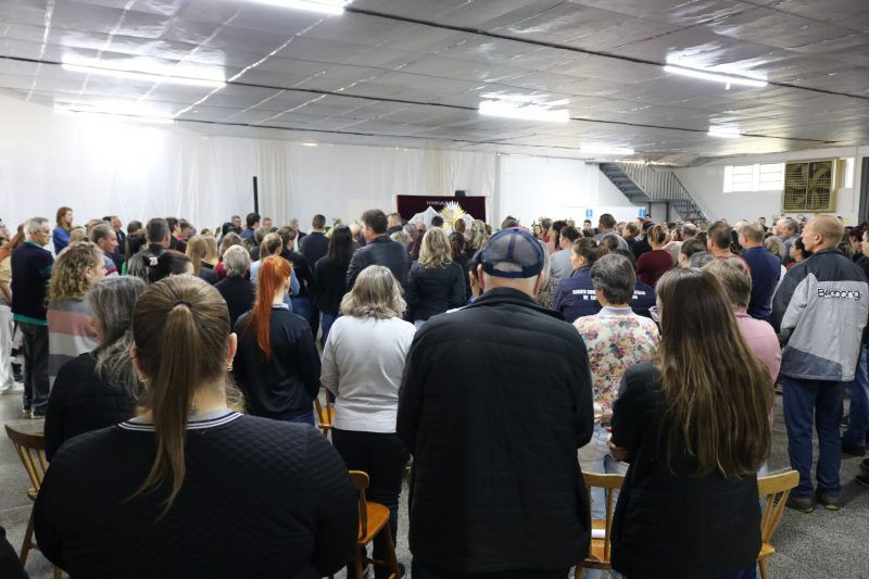 O vel&oacute;rio de Ad&eacute;lio Marx causa grande como&ccedil;&atilde;o em Ipor&atilde; do Oeste. – Foto: Prefeitura de Ipor&atilde; do Oeste/Divulga&ccedil;&atilde;o/ND