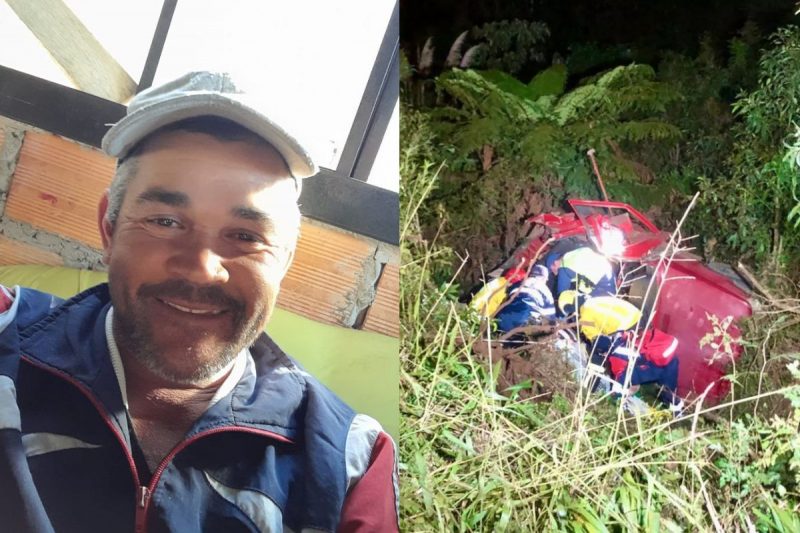 Valdori faleceu no hospital após o acidente 