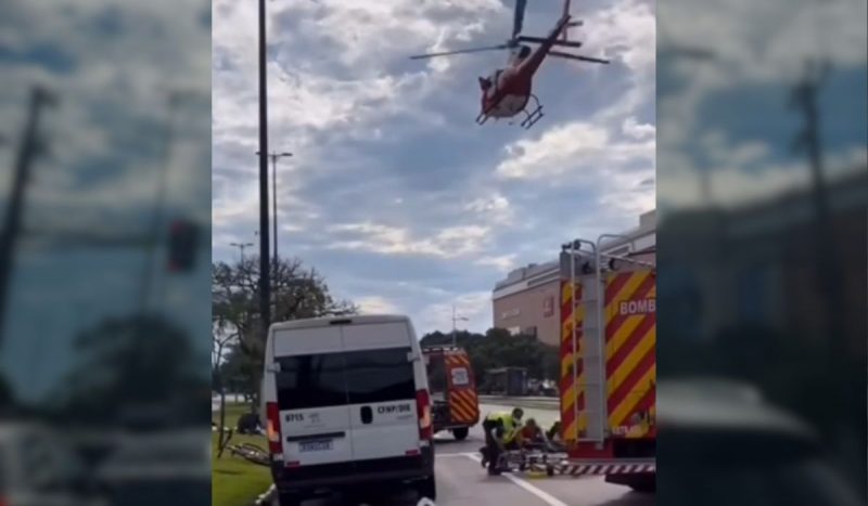 Adolescente de patinete é atropelado por moto em Santa Mônica