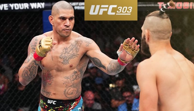Alex Poatan nocauteou Jiri com chutaço na cabeça no segundo round do UFC 303