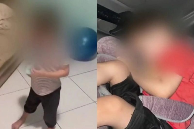 Aluno autista dopado em creche aparece sonolento e cambaleando 