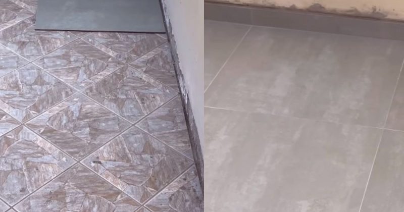 Técnica renova piso velho
