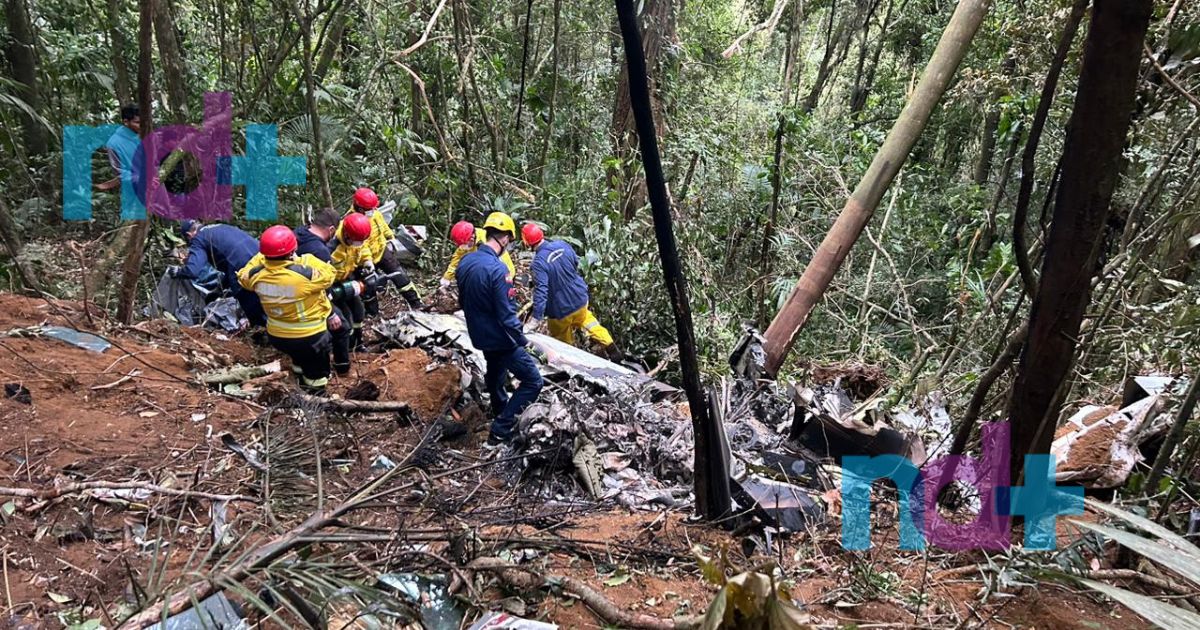 Avião que caiu em SC tentou pousar no Aeroporto de Joinville; aeronave ficou cerca de 12h desaparecida - Ricardo Alves/NDTV