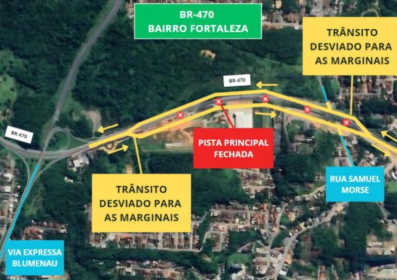 Via federal ter&aacute; mudan&ccedil;as no trajeto; confira – Foto: Dnit/Reprodu&ccedil;&atilde;o/ND