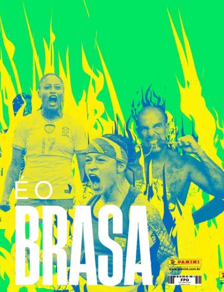 Capa do &aacute;lbum conta com os dizeres “&eacute; o brasa” – Foto: Divulga&ccedil;&atilde;o/ND