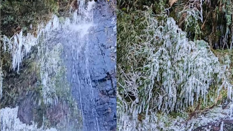 Cacata congelada em Urupema